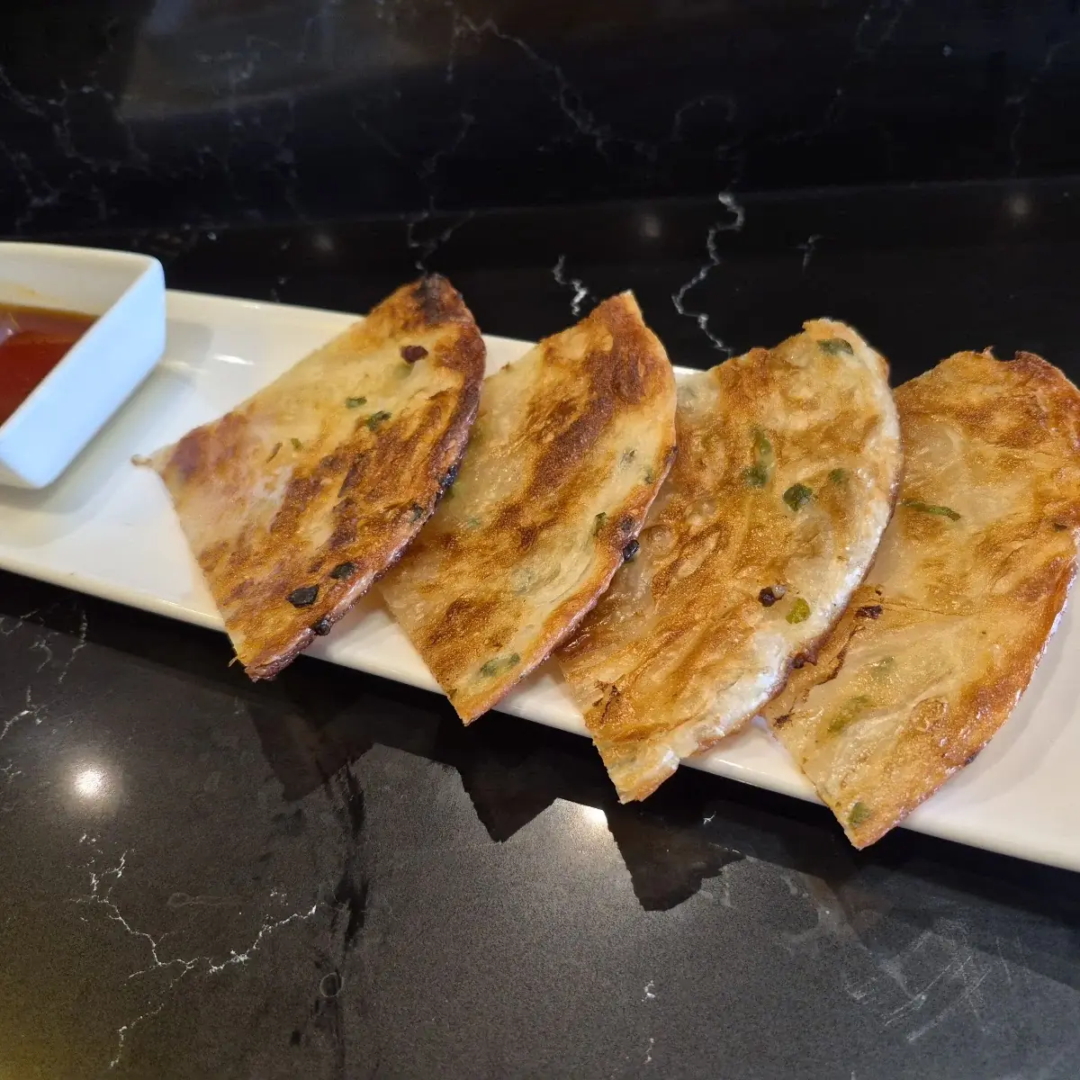 scallion pancake 葱油饼